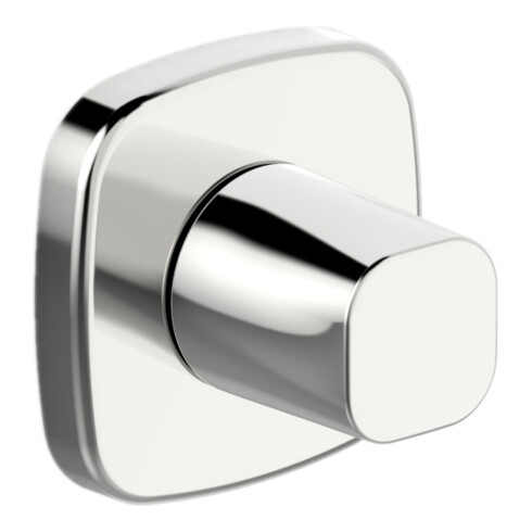 Hansa HANSALIVING Kit de montage prêt à poser pour vanne encastrée, rosace carrée, chrome