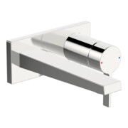 Hansa HANSALOFT Set de montage prêt Mitigeur lavabo encastré, saillie 197 mm, chrome