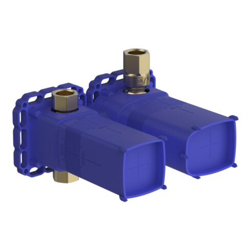 Hansa HANSAMATRIX corps encastré UP pour THM-Batterie, avec commutateur 2 voies et protection anti-brûlure