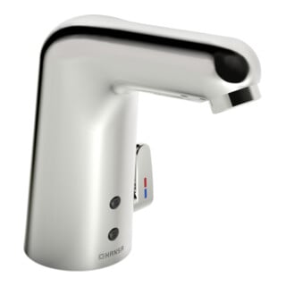 Hansa HANSAMEDIPRO Robinet lavabo infrarouge secteur, bec 117 mm, chrome