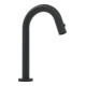 Hansa HANSANOVA Style robinet d'arrêt sur pied sans garniture, sortie 131 mm, mat-noir-1