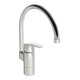 Hansa HANSAPINTO 4530 230/5 V Mitigeur de cuisine, sortie 178 mm chrome-1
