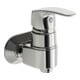 Hansa HANSAPINTO AP Mitigeur monocommande douche, montage mural, chrome-1