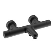 Hansa HANSAPRISMA Mitigeur de douche avec thermostat, montage mural, noir mat