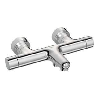 Hansa HANSAPRISMA Mitigeur de douche thermostatique, montage mural, chrome