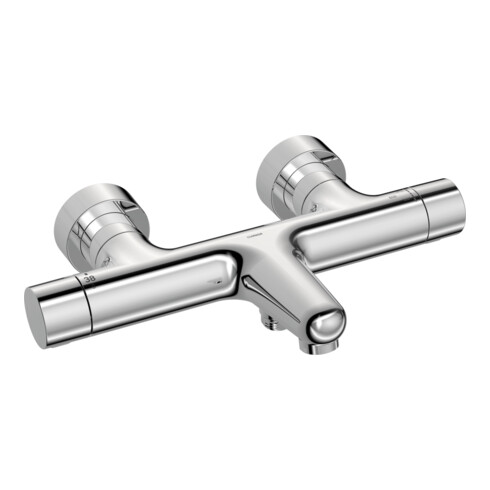 Hansa HANSAPRISMA Mitigeur de douche thermostatique, montage mural, chrome