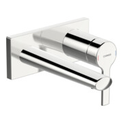 Hansa HANSARONDA Ensemble de montage prêt mitigeur lavabo encastré, sortie 186 mm, chrome