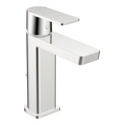 Hansa HANSASTELA Mitigeur lavabo monocommande avec garniture de vidage, bec 134 mm, chrome