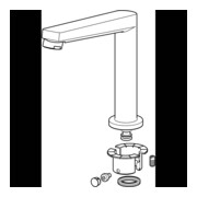Hansa HANSATWIST Bec 193 mm chrome 59914204