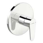 Hansa HANSAVANTIS Kit montage prêt mitigeur douche encastré, levier, chrome