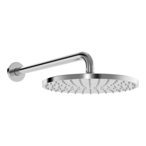 Hansa HANSAVIVA Douchette murale 1 trou, acier brossé