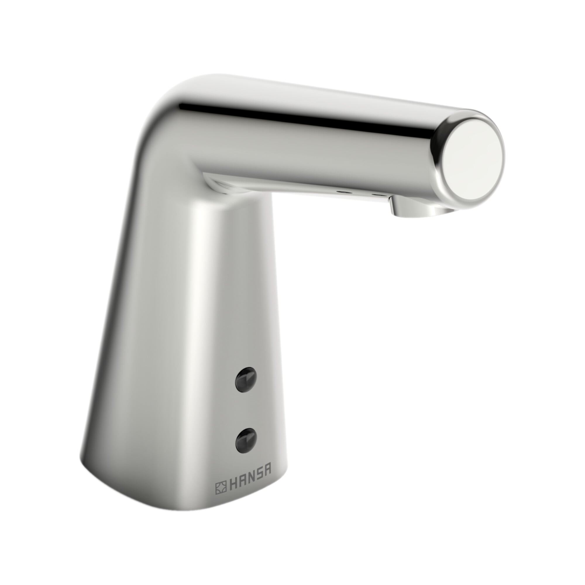 Hansa Infrarot-Waschtischarmatur HANSADESIGNO Style Batteriebetrieb, Ausladung 100mm, chrom