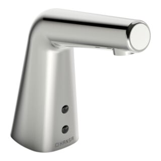 Hansa Infrarot-Waschtischarmatur HANSADESIGNO Style Netzbetrieb, Ausladung 100mm, chrom