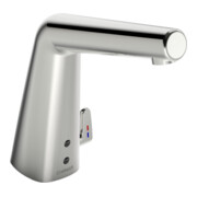 Hansa Infrarot-Waschtischarmatur HANSADESIGNO Style Netzbetrieb, Ausladung 138mm, chrom