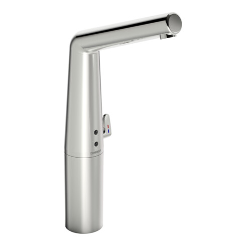 Hansa Infrarot-Waschtischarmatur HANSADESIGNO Style Netzbetrieb, Ausladung 164mm, chrom