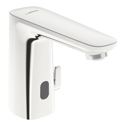 Hansa Infrarot-Waschtischarmatur HANSAELECTRA ECO+ chrom, Batteriebetrieb, Ausladung 117mm