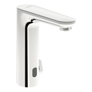 Hansa Infrarot-Waschtischarmatur HANSAELECTRA Ne., o. Abl.garn, Ausl. 124mm, ND, ch
