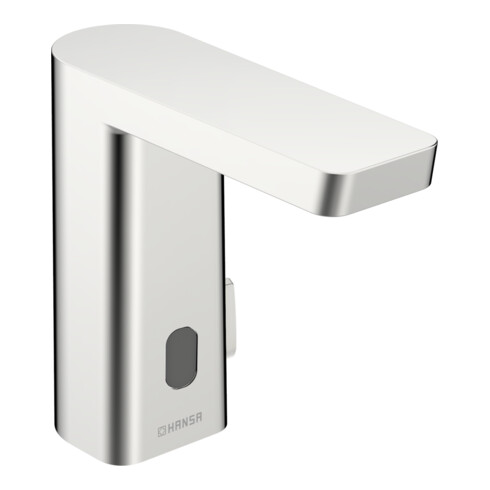 Hansa Infrarot-Waschtischarmatur HANSASTELA Netzbetrieb, Ausladung 105mm, chrom