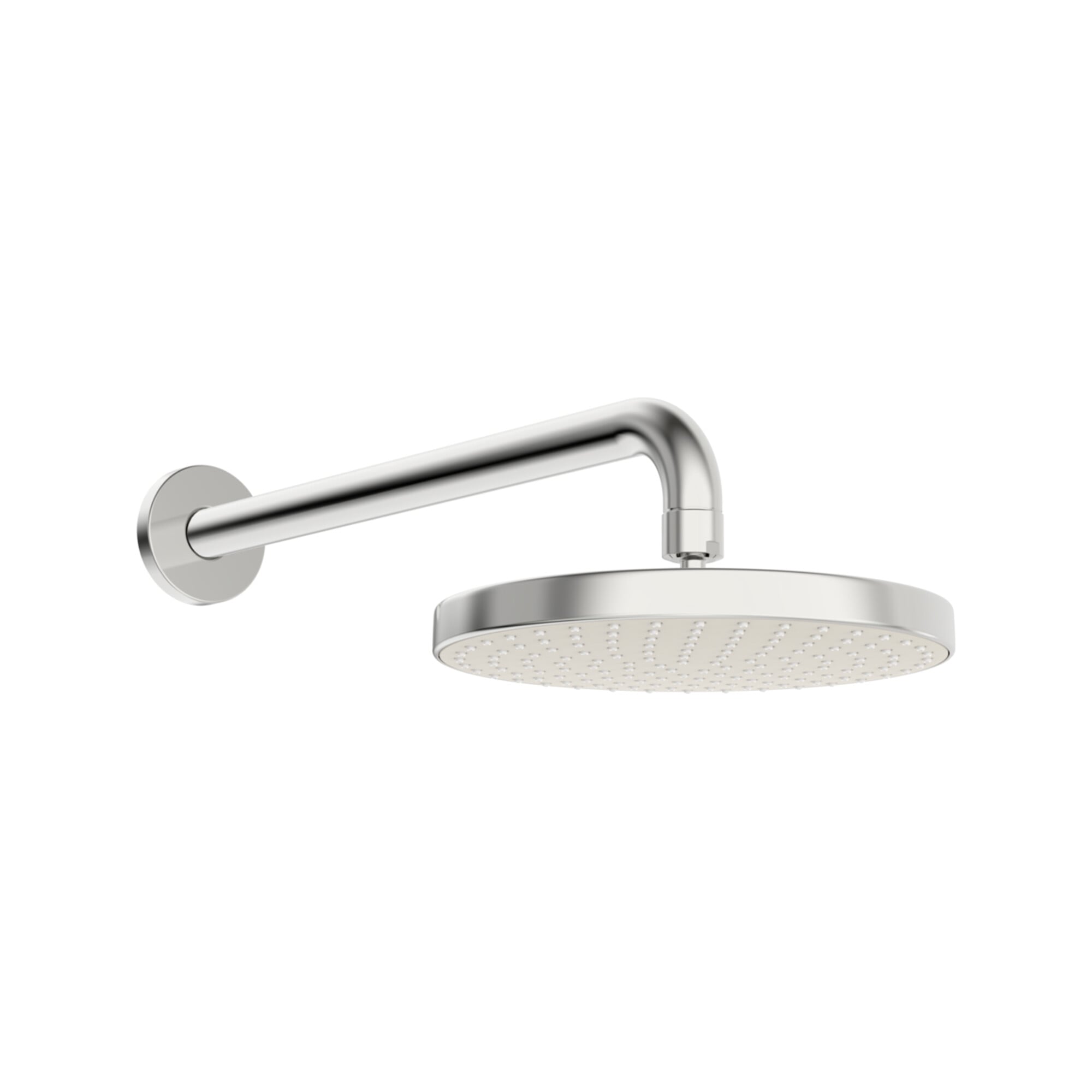 Hansa Kopfbrause HANSABASICJET Anti-K., Wand, 1-str., Ausl. 348mm, chr