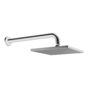 Hansa Kopfbrause HANSAVIVA 200x200mm, ch, Wd-mont., Ausl. 357mm, ch