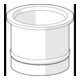 Hansa Kunststoffadapter (10 Stück) 59914159 18/20.6 chr-1