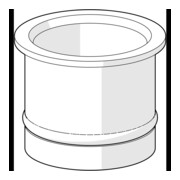 Hansa Kunststoffadapter (10 Stück) 59914159 18/20.6 chr