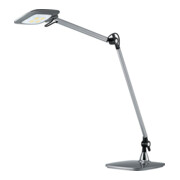 HANSA Lampe de bureau alu argent H 750 mm pied LED-1