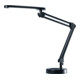 HANSA Lampe de bureau alu noir H.max.600mm socle avec LED-1