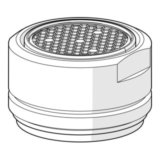 Hansa Luftsprudler 59902366 M24 x 1 STD HC A chr