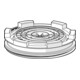 Hansa Luftsprudler 59913997 M18x1 Slim M18x1-1