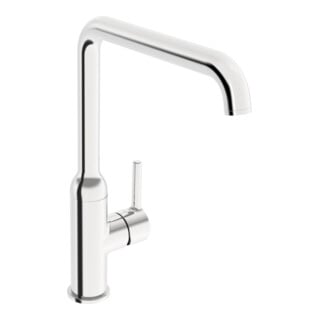 Hansa Mitigeur évier HANSAVANTIS Style commande latérale, bec 223 mm, chrome