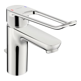 Hansa Mitigeur lavabo HANSACLINICA avec vidage à tirette, bec 114 mm, chrome