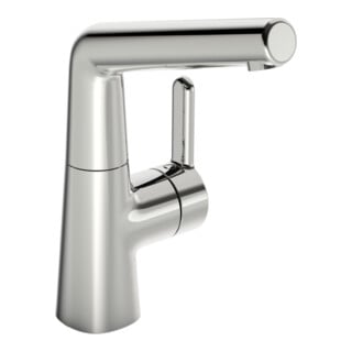 Hansa Mitigeur lavabo monocommande HANSADESIGNO Style avec garniture vidage, bec 150 mm, chrome