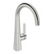 Hansa Mitigeur lavabo monocommande HANSADESIGNO Style, avec tirette, bec 167 mm, chrome-1