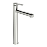 Hansa Mitigeur lavabo monocommande HANSADESIGNO Style H ob, sans garniture, bec 171 mm, chromé