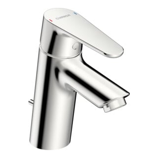Hansa Mitigeur lavabo monocommande HANSAVANTIS avec garniture vidage, bec 109 mm, levier, chrome