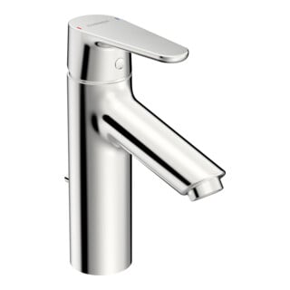 Hansa Mitigeur lavabo monocommande HANSAVANTIS XL avec garniture vidage, bec 114 mm, levier, chrome