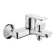 Hansa Mitigeur monocommande baignoire/douche HANSABASIC tirette, clapet anti-retour, bec 165 mm, chrome-1
