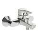 Hansa Mitigeur monocommande baignoire HANSAPALENO tirette, clapet anti-retour, bec 164 mm, chromé-1