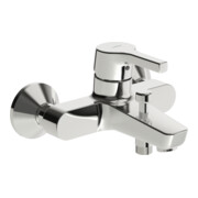 Hansa Mitigeur monocommande baignoire HANSAPALENO tirette, clapet anti-retour, bec 164 mm, chromé