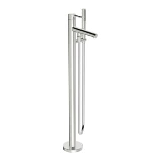 Hansa Mitigeur monocommande baignoire HANSAVANTIS Style sol, levier à broche, bec 209 mm, chrome