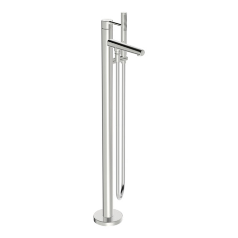 Hansa Mitigeur monocommande baignoire HANSAVANTIS Style sol, levier à broche, bec 209 mm, chrome
