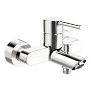 Hansa Mitigeur monocommande bain HANSAVANTIS AP, raccord S, bec 154 mm, levier à broche, chrome