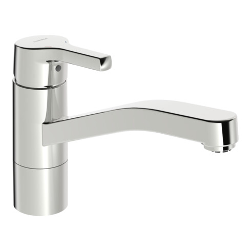 Hansa Mitigeur monocommande d'évier HANSAPALENO pivotant, bec 215 mm, ND, chrome