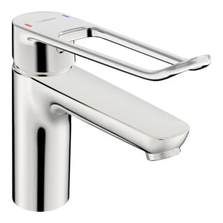 Hansa Mitigeur monocommande HANSACLINICA sans garniture, saillie 150 mm, chrome