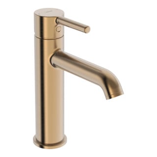Hansa Mitigeur monocommande lavabo HANSAVANTIS Style levier à broche, sortie 133 mm, bronze brossé