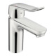 Hansa Mitigeur monocommande pour lavabo HANSACARE avec égouttoir, levier long, bec 114, chrome-1