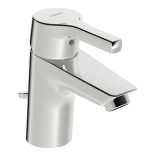 Hansa Mitigeur monocommande pour lavabo HANSAPALENO avec garniture de vidage, saillie 103 mm, chrome
