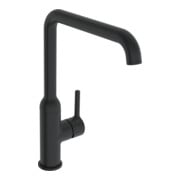 Hansa Mitigeur monotrou HANSAVANTIS Style à commande latérale, bec 223 mm, noir mat