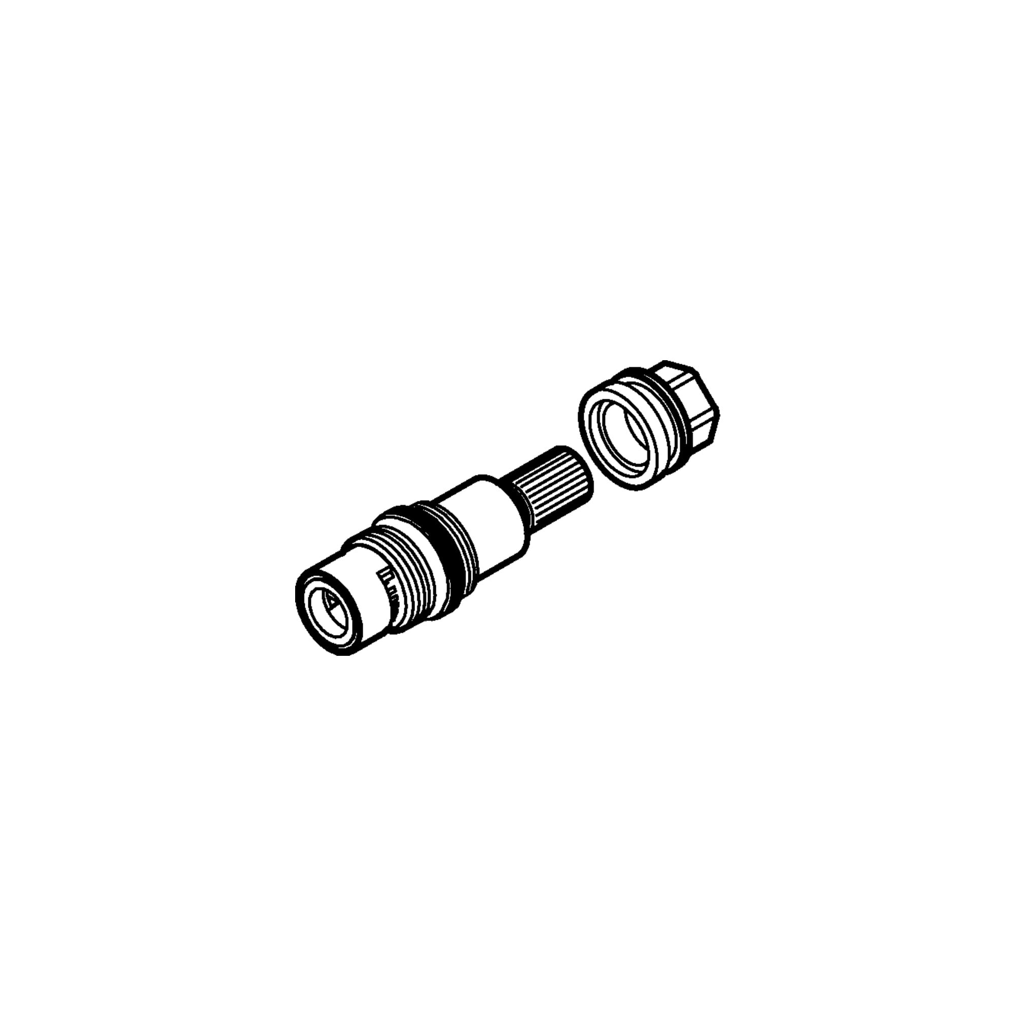 Hansa Oberteil 59913470 G1/2 1/2" 180Grad SW 17